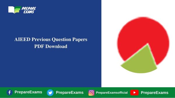 AIEED Previous Question Papers PDF Download