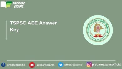 TSPSC AEE Answer Key - PrepareExams