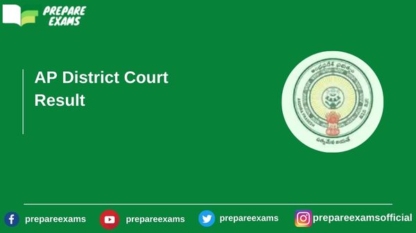 AP District Court Result - PrepareExams