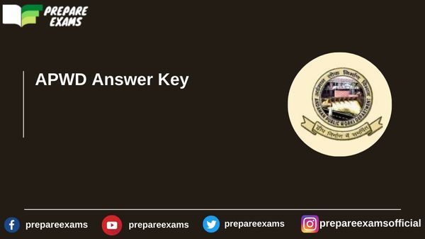 APWD Answer Key - PrepareExams