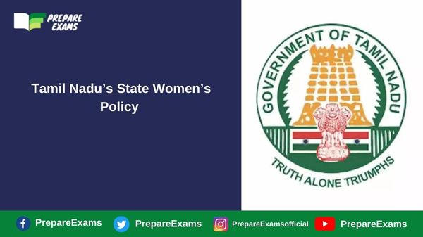 Tamil Nadu’s State Women’s Policy