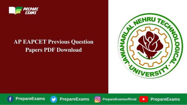 AP EAPCET Previous Question Papers PDF Download