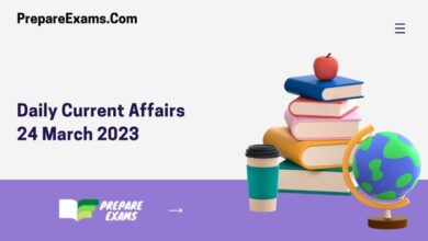 Daily Current Affairs 24 March 2023