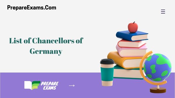 List of Chancellors of Germany
