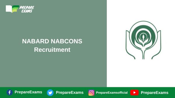 NABARD NABCONS Recruitment
