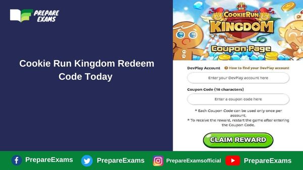 Cookie Run Kingdom Redeem Code Today 3 May 2023 - PrepareExams