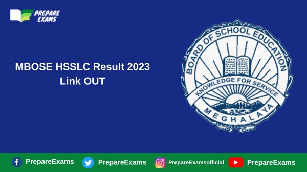 MBOSE HSSLC Result 2023 Link OUT