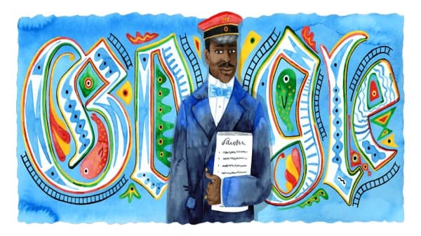 Google Doodle Today Celebrating Martin Dibobe