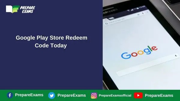 Google Play Store Redeem Code Today 7 June 2023