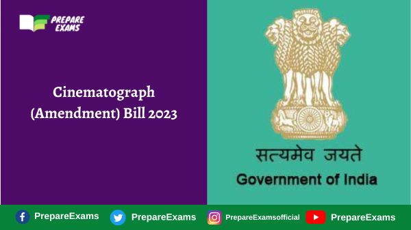 Cinematograph (Amendment) Bill 2023