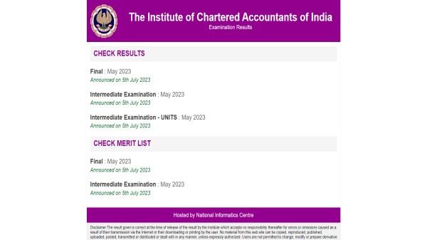 ICAI CA Foundation June 2023 Result Date and Time