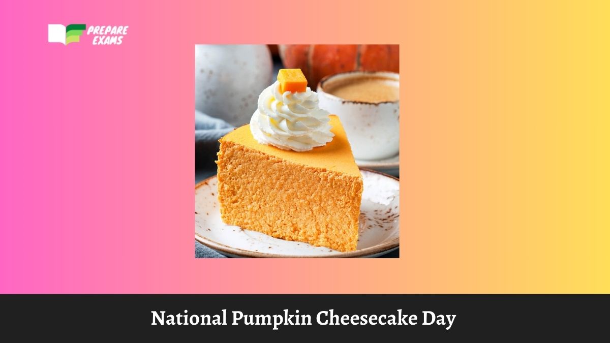 National Pumpkin Cheesecake Day