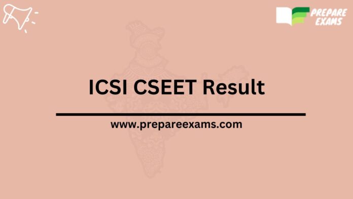 ICSI CSEET Result