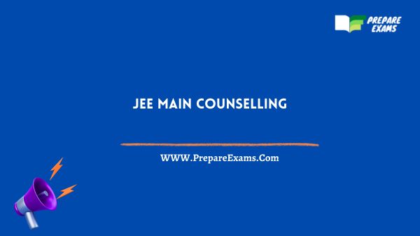 JEE Main Counselling