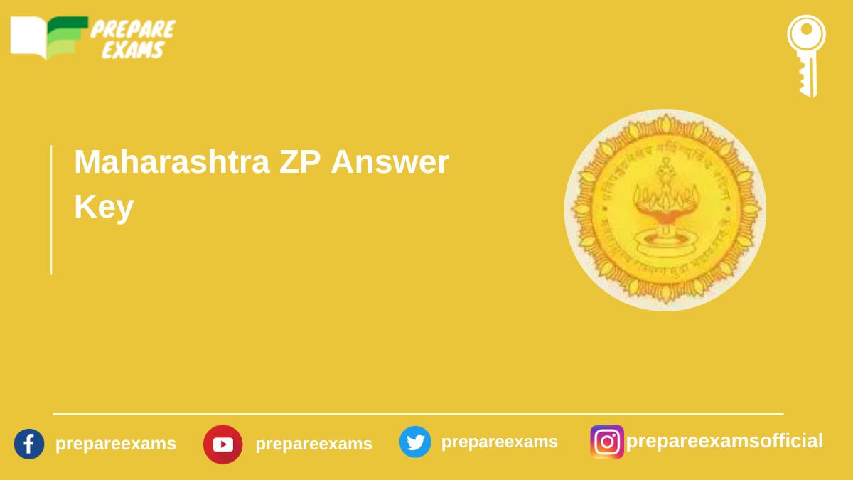 Maharashtra ZP Answer Key