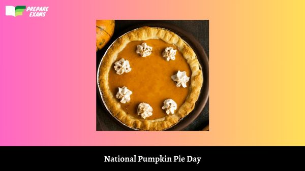 National Pumpkin Pie Day