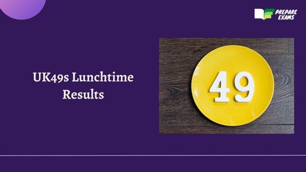 UK49s Lunchtime Results for Today Thursday 21 December 2023