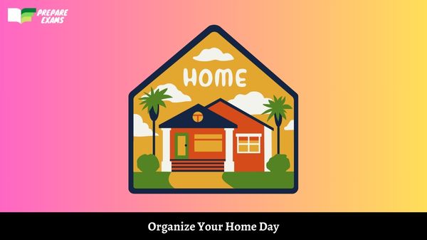 Organize Your Home Day