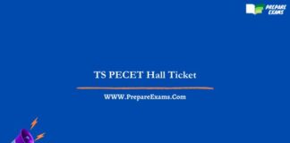 TS PECET Hall Ticket