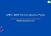 APPSC RIMC Previous Question Papers