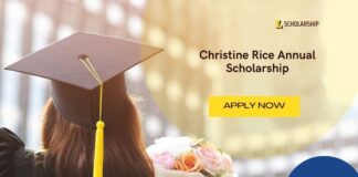 Christine Rice Annual Scholarship