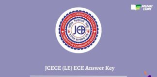 JCECE (LE) ECE Answer Key