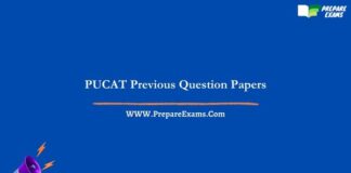 PUCAT Previous Question Papers
