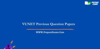 VUNET Previous Question Papers