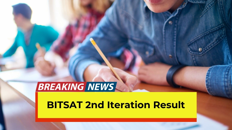 BITSAT 2nd Iteration Result