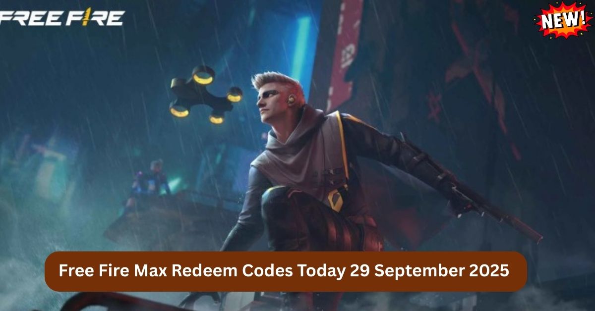 Free Fire Max Redeem Codes Today 29 September 2025