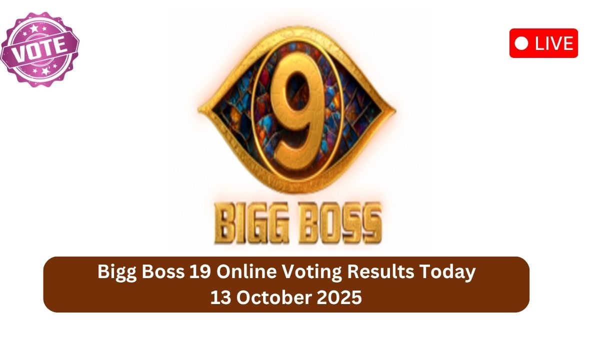Bigg Boss 19 Online Voting Results Today 13 October 2025