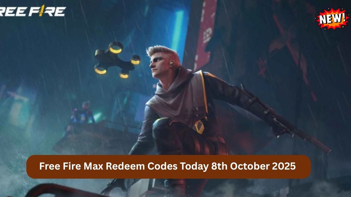 Free Fire Max Redeem Codes Today 8th October 2025