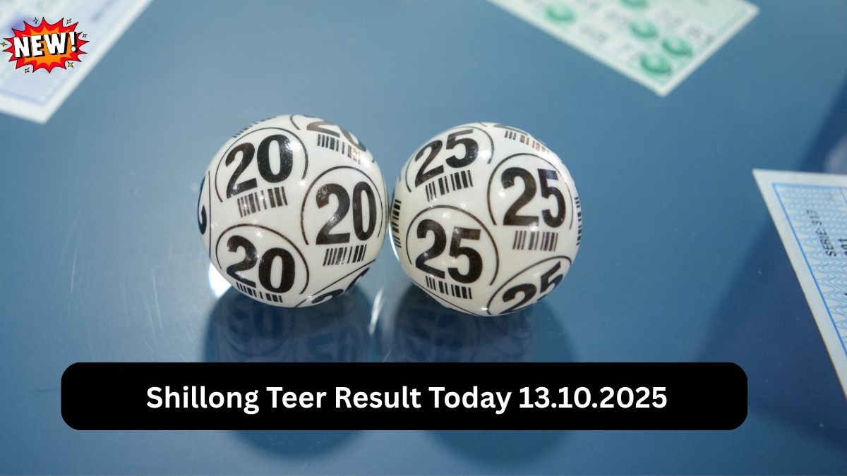 Shillong Teer Result Today 13.10.2025